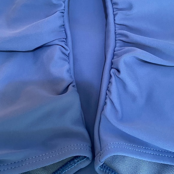 Nicole Miller sz S sz M sz XL Blue Yonder 1 Piece Sweetheart Neckline Center Tie - Picture 4 of 7